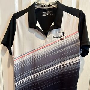 Nike Spyglass Hill Black with Grey and Red Accents Large